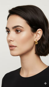 Knot Hoop Earring Jetlag