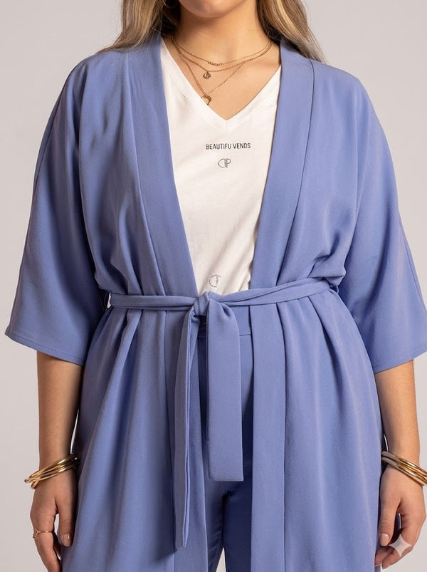 Fluid Tie-Front Kimono Quattro Venti