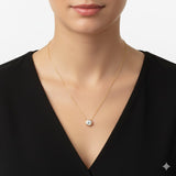 Single Stone Pendant Necklace Jetlag