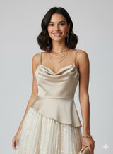 Side-Detail Strap Top Carla Ruiz