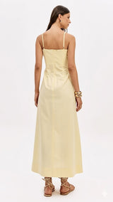 Vestido Midi Riscas Lança Perfume