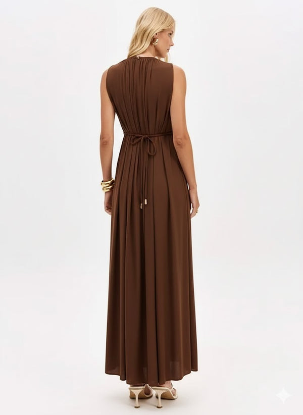 Super Midi Dress with Cord & Hardware Lança Perfume