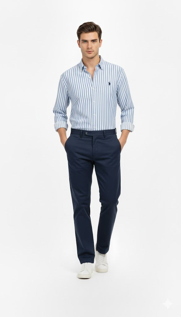 Men’s Long Sleeve Striped Shirt U.S. Polo Assn.