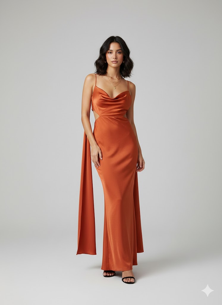 Back-Detail Maxi Dress Carla Ruiz