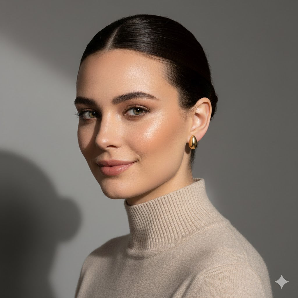 Elegant Mini Teardrops Earrings