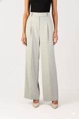 Tailored Wide Leg Pleated Trousers Sahoco