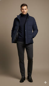 Casaco sólido de peso médio US Polo Assm.