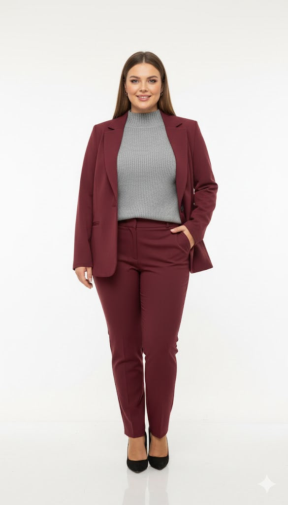 Regular Fit Trousers with Button Closure Sisus