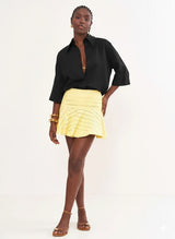 Linen Blend Loose Shirt Colcci