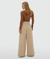 VEN mid rise wide leg trousers JOSH V