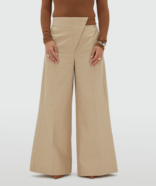 VEN mid rise wide leg trousers JOSH V