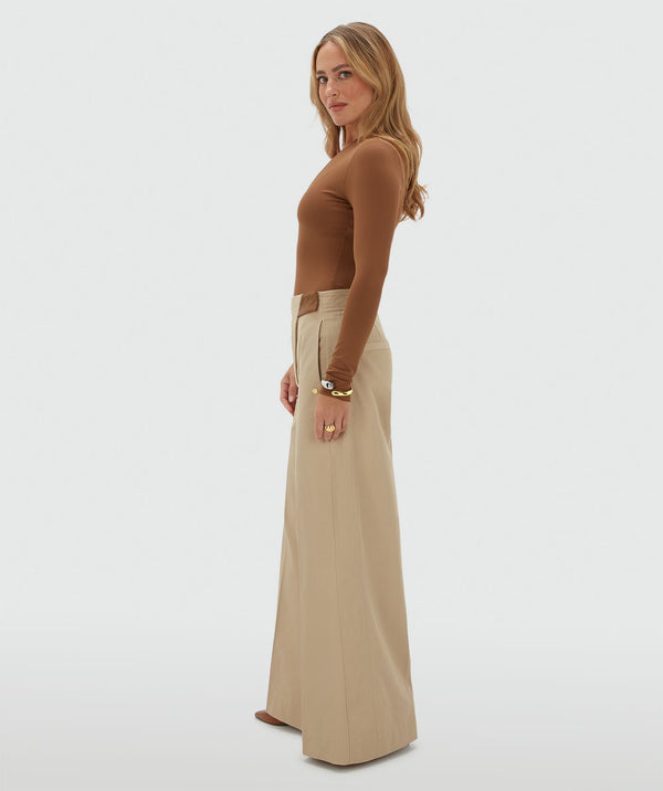 VEN mid rise wide leg trousers JOSH V